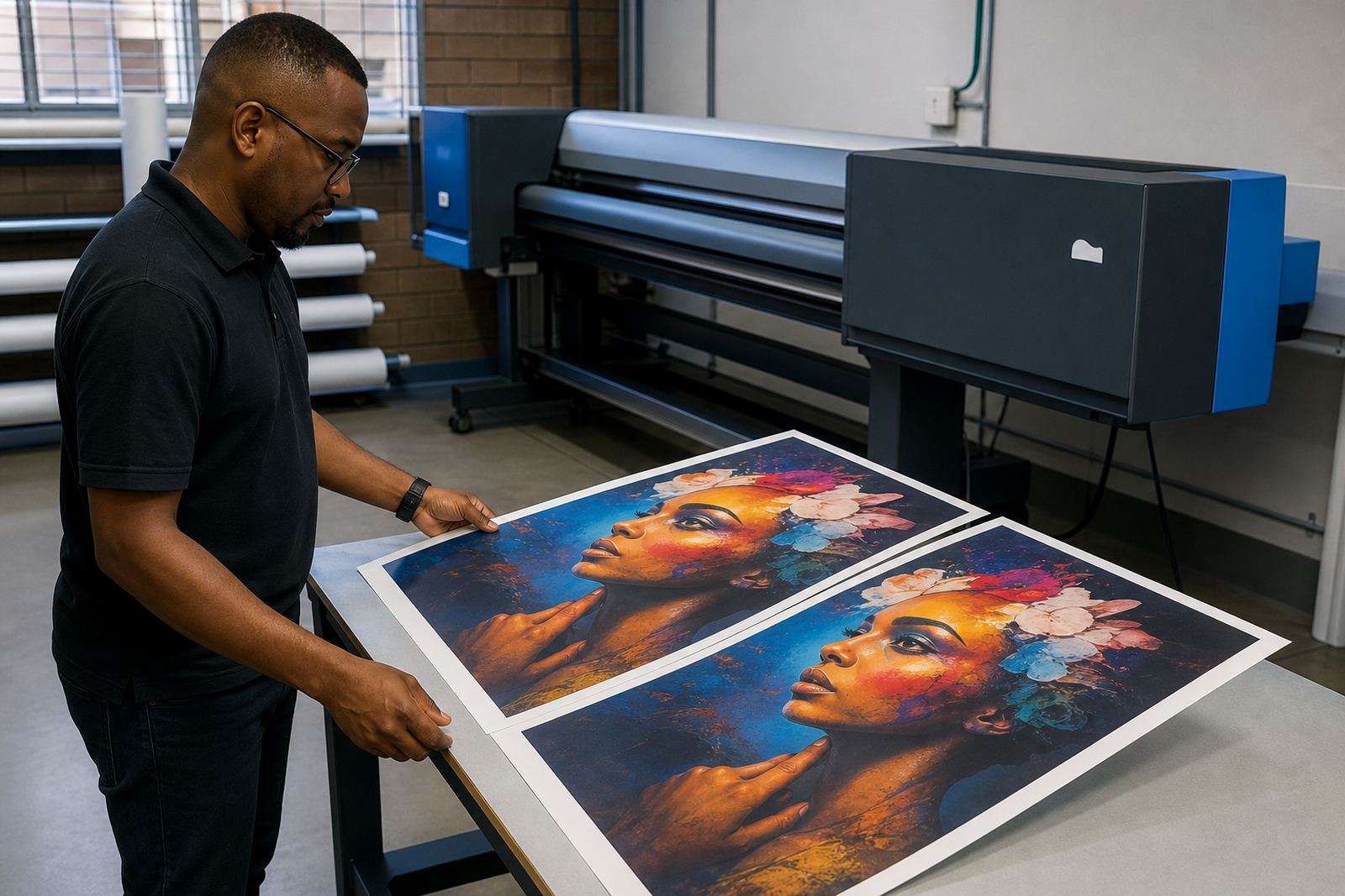 Poster Colour Consistency