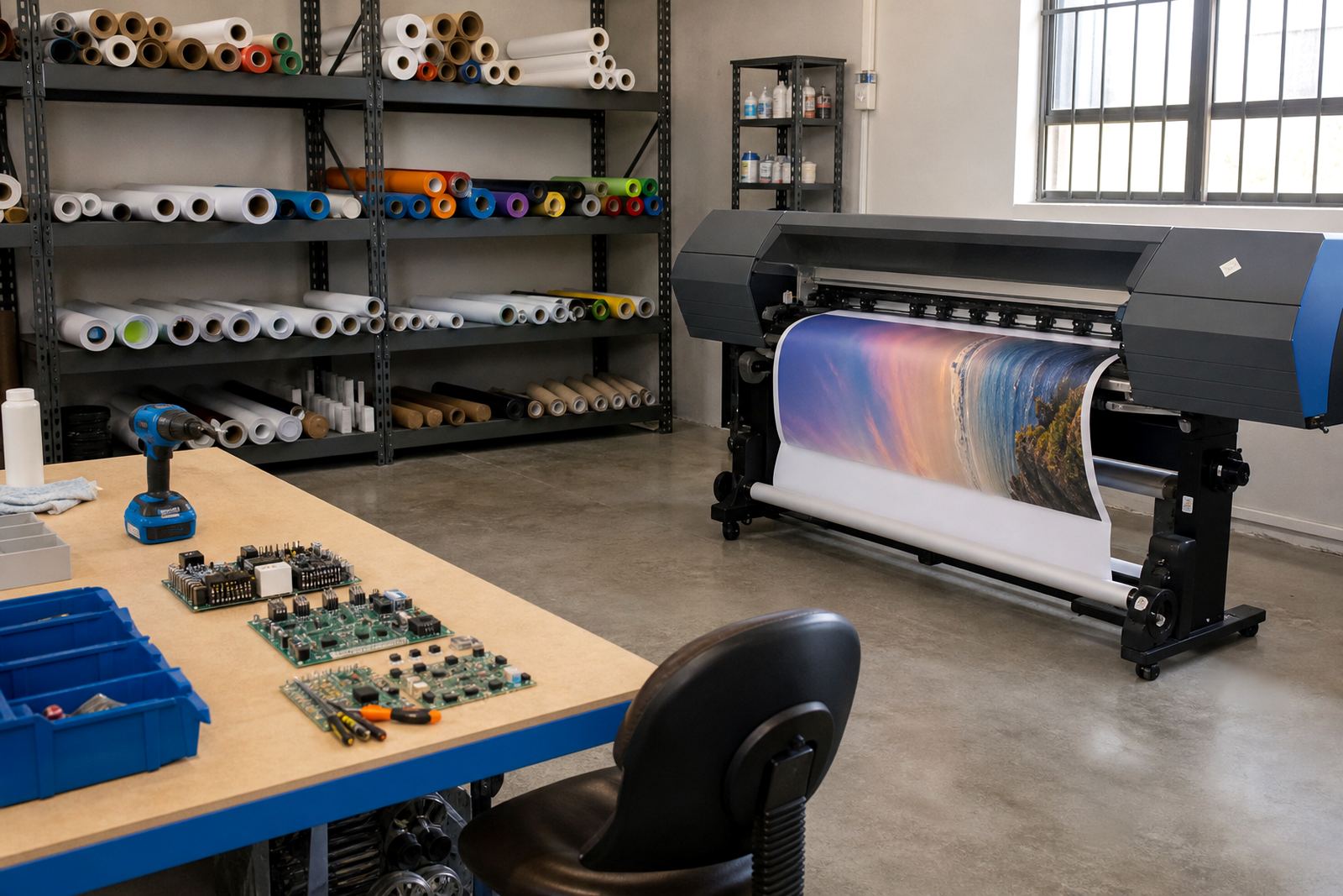 Print Room Housekeeping